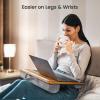 imageTotnz Lap Desk Home Office Laptop Desk Fits up to 17 inches with Mouse Pad Wrist Pad Tablet Pen ampamp Phone Holder Laptop Stand for Reading Writing and Working Wood Grain TZLD3Wood Grain